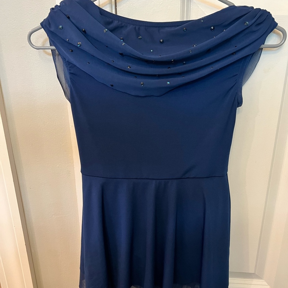 Navy blue Weissman lyrical costume